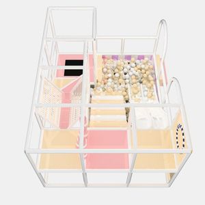 Moderno y Novedoso Parque Infantil Interior de Plástico Suave Personalizado con Temática de Macaron para Niños - Product Image 5