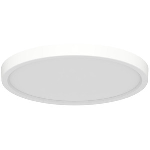 Plafonnier LED rond plat à montage en surface, 7 pouces, 5 températures de couleur sélectionnables, certifié ETL - Product Image 1
