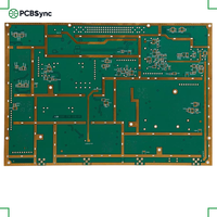 PCBSync Rogers RT/duroid 5880 2.0mm 3oz ENIG 16-Layer Medical Cyclotron RF System Board