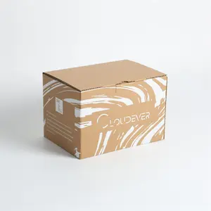 Customized Wholesale Of High-quality Durable And Recyclable Kraft Paper Corrugated Cardboard Packaging Boxes