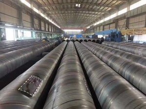Tubería API SSAW Q235B de Gran Diámetro, DN200-DN3000, Laminada en Caliente, Anticorrosiva, en Espiral, para Uso en Túneles Municipales - Product Image 3