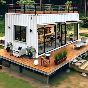 Contenedor de Vivienda, Construcción de Casas Móviles, Dormitorio Temporal, Oficina, Contenedor de Empaque Rápido, Habitación Móvil, Casa de Placas de Acero de Color - Product Image 1