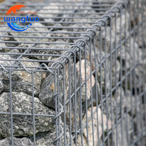 Galvanizli kaynaklı demir tel kafes <span class=keywords><strong>Gabion</strong></span> sepeti ve taşlar ile dolu kutu <span class=keywords><strong>PVC</strong></span> kaplı demir tel örgü <span class=keywords><strong>Gabion</strong></span> kutusu - Product Image 2