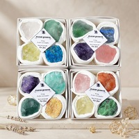 Coffret de Cristaux du Zodiaque Naturels Bruts – Pierres de Guérison – Coffret Cadeau Signe Astrologique Pierre de Naissance pour Astrologie et Méditation