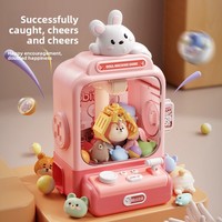 Mesin Cakar Mini Mainan dengan Boneka Kelinci Beruang Dinosaurus Set 22pcs Bersertifikat EN71 CPC Hadiah Anak-Anak