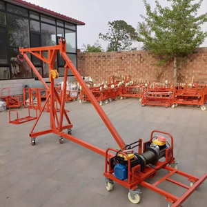 ग्लास डोर लिफ्ट बनाने के लिए थोक 0.5टन से 1 टन फोल्डेबल खिंचाव की दुकान क्रेन - Product Image 1