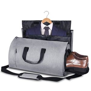 Bolsa de ropa personalizada de fábrica BSCI, bolsa de viaje grande tipo Duffel para trajes, ropa de vuelo con bolsa para zapatos para hombres y mujeres - Product Image 1