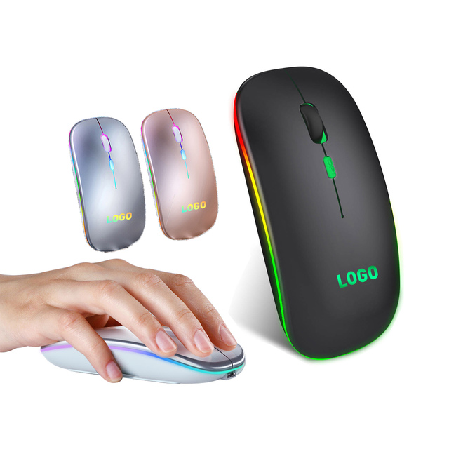 Free Shipping 1pc 2.4GHz RGB Gaming Wireless Mouse for PC Computer 3D Style for Wireless Gaming