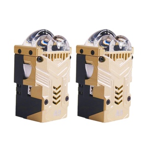 SANVI A9 12V Faros Delanteros Personalizables de Alta Gama con Matriz Biled 6000k+4300k y Lente de Proyector LED de 1.6 Pulgadas - Product Image 1