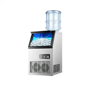 Nhà máy chuyên nghiệp gió làm mát bằng máy làm đá Cube cv2000 lớn Ice Cube Maker 2 tấn mỗi ngày