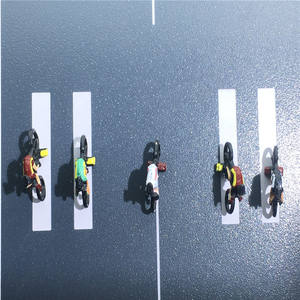 <span class=keywords><strong>HO</strong></span> 1/87 modèle de figurine d'équitation en plastique, accessoires de paysage de Train, disposition de Diorama - Product Image 6