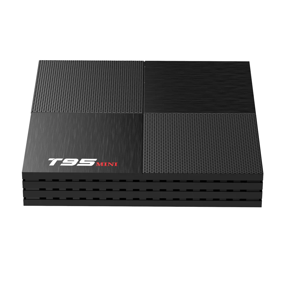 Dispositivo de TV inteligente T95mini, decodificador con Android 9,0, cuatro núcleos, H6, SOC, 2GB, 16GB, T95 mini