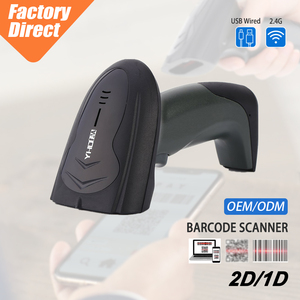 Lettore di Codici a Barre 2D Wireless Antishock, Scanner Industriale Portatile Robusto per Magazzino, Logistica, Settore Medicale - Product Image 1