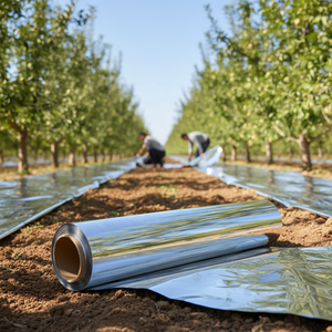 Plastic Mulch <strong>Film</strong> Gardening Farming <strong>Film</strong> Outdoor Garden Silver Agricultural Mulch <strong>Film</strong> - Product Image 1