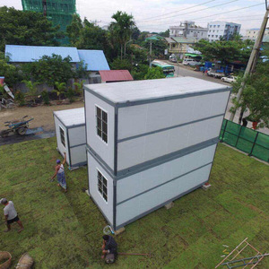 Casa Contenedor Plegable Rectangular de Espesor Estándar, Transpirable, Diseño Minimalista para Dormitorio en Obras de Construcción - Product Image 3