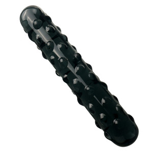 Brinquedos sexuais adultos Backcourt Ponto saliente Vara De Vidro Transparente Dildo Backcourt Ânus Cercla Bead Masturbador Feminino - Product Image 3