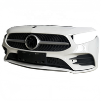 Ensemble de pare-chocs avant avec radiateur pour Mercedes-Benz Classe A W177, pare-chocs avant complet OEM A200 AMG35, d'origine, d'occasion.