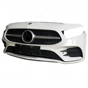 Conjunto de parachoques delantero con radiador para Mercedes-Benz Clase A W177, frontal completo OEM A200 AMG35, usado original. - Product Image 4