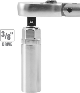 GTYPRO Magnetic Spark Plug <strong>Socket</strong> 3/8 Drive 4mm 16mm <strong>18mm</strong> 21mm Deep Strong Magnet Secures Spark Plugs 1 - Product Image 3