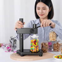 Presse à sceller manuelle pour canettes, machine à sceller pour boissons gazeuses, canettes de papier, capsulage de bouteilles en plastique