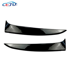 Alerón de techo de ventana trasera Vertical para coche, cubierta embellecedora divisora de aire Canard para <span class=keywords><strong>Kia</strong></span> <span class=keywords><strong>Sportage</strong></span> R 2011 2012 2013 2014 2015 - Product Image 3