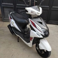 Scooter à essence Yamaha Shangling 125cc d'occasion, moto à pédales à essence, scooter confortable pour les trajets quotidiens