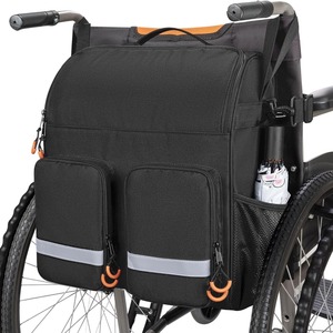 Vente en gros de sac à dos pour fauteuil roulant sac avec porte-gobelet sac à dos de voyage compartiment isolé sac à dos pour fauteuil roulant - Product Image 6