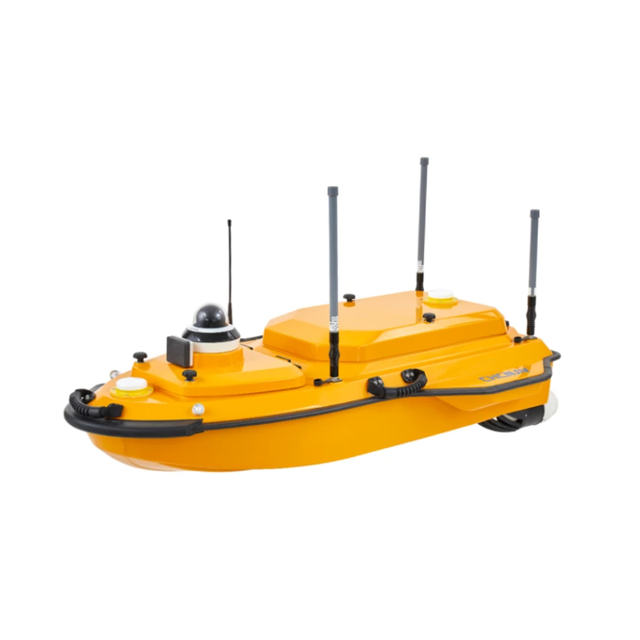 Apache4 Single Beam Depth Sounder Unmanned Ship Surveying Underwater Terrain Survey Ship for Ocean Radiation Monitoring USV