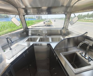Carrito de Hot Dogs de 10 pies y 13 pies, Carrito de Helados, Carrito Pequeño de Comida y Café sobre <span class=keywords><strong>Ruedas</strong></span>, Remolque de Restaurante Móvil, Camión Eléctrico de Comida, Hamburguesería en Venta - Product Image 3