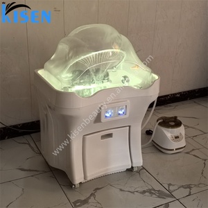 Lit de spa japonais Kisen Beauty Salon et bol de massage portable, lavabo de shampoing avec 2 réservoirs - Product Image 5