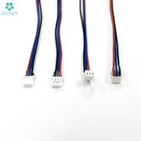 Kabel Rakitan Kustom Semua Kabel Elektronik dengan Lem UV untuk Molex 1.0 1.2 1.5 2.0mm JST SH GH ZH PH XH 2/3/4/5/6/7/8/9/10 Pin