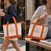 Sac fourre-tout en toile petit format à prix d'usine, écologique, durable, réutilisable, pour la plage, le week-end ou le shopping, avec logo brodé