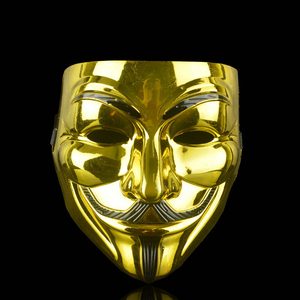 Nicro Hot Bán Halloween Trang Phục Bóng Cosplay Nguồn Cung Cấp Hacker Mặt Nạ Ẩn Danh Guy Mặt Nạ V Cho Vendetta Halloween Mặt Nạ - Product Image 4