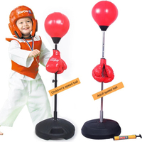 Ballon de vitesse vertical pour boxe, sac de sable, équipement sportif pour enfants et adultes, ballon de fitness pour boxe, ballon de combat à bascule