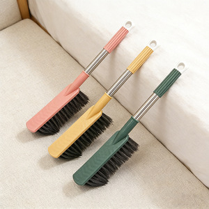 Cepillo grande para limpiar camas, cepillo para polvo del dormitorio, cepillo de mango largo con cerdas suaves para limpiar sábanas - Product Image 1