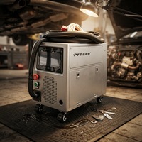 Machine de soudage au laser à fibre portative PA-1500, prix bas et petite taille, refroidie par air, mini 800W, haute puissance pour le métal