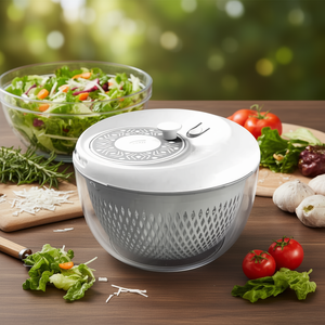 Centrifugeuse à salade (4,5 L) TOSCA 2 en 1 Grigio 56002 - Product Image 3