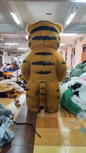 Disfraz de Mascota de Tigre de Dibujos Animados de Gran Tamaño, Muy Vendido en Guangzhou, para Parque de Atracciones - Product Image 2