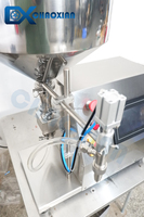 Machine de remplissage semi-automatique à embouchure standard pour huile d'olive extra vierge pressée à froid et huile de moutarde