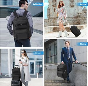 Sacs de camping souples et imperméables BSCI à roulettes, sacs à dos de sport à roulettes pour le voyage, la gym et les voyages sportifs - Product Image 6