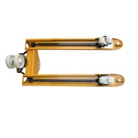 Prix bas Transpalette manuel hydraulique 2t 2.5t 3t Mini chariot élévateur à fourche transpalette transpalette