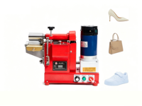 Machine d'application de colle à froid à vitesse réglable FS-45 pour usines de chaussures, collage des bords supérieurs des sacs en papier, 110V 200W 2000 tr/min 20