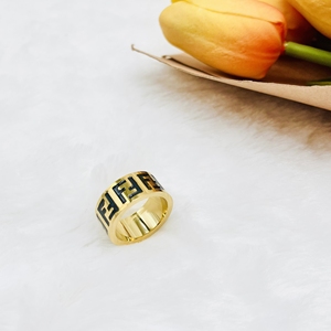 Anillo 2024 de la Marca Francesa <span class=keywords><strong>FEDI</strong></span>, Anillo Vegetariano de Lujo Ligero y Moderno, Anillo de Oro de 18K con Diseño de Amor, Simple y Elegante - Product Image 2