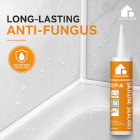 FEIDU Universal Silicone Sealant Cepat Kering Tahan Air Berkekuatan Tinggi untuk Perekat Kaca Akuarium dan Dekorasi Interior