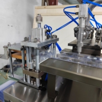 Machine d'emballage thermoformée sous blister de mini pâte à fromage ligne de chocolat faire entièrement surprise oeuf liquide confiture de miel