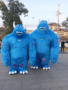 Disfraz Inflable de Personajes: Oso Polar, Oso Fresa, Koala, Osito de Peluche, Tigre, Husky y Perro Callejero, Traje de Mascota para Fiestas - Product Image 3