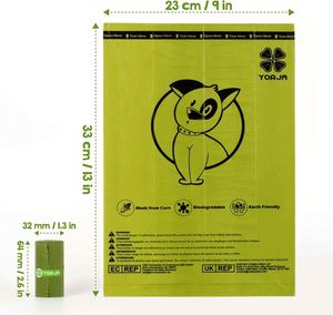 Outdoor Eco-Friendly Luxury Biodegradable <b>Compostable</b> Degradable Cat Poop <b>Bags</b> HDPE+EPI Material Candy Fragrance Moderate Odor - Product Image 2