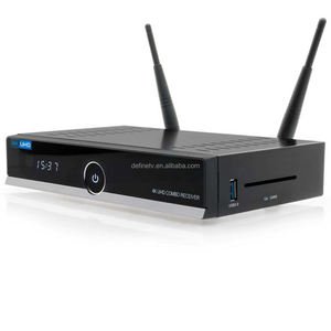 Décodeur satellite HDR 4K UHD H.265 Hisilicon Quad-Core Enigma2 Linux DVB-S2X/T2C/DVB-C/T2 avec WiFi double bande 1000 Mbps - Product Image 3