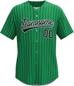 Cosido Personalizar Jersey de béisbol Stitched_Printed Camisetas personalizadas con botones Uniforme deportivo para hombres Mujeres Jóvenes - Product Image 1