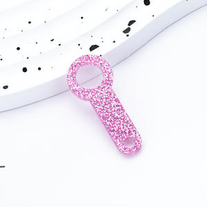 Accessori per tazze adattatori per ciondoli in paglia acrilica ciondoli per ciondoli decorativi pendenti in paglia scintillante ornamento da appendere - Product Image 5